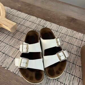 White Birkenstocks